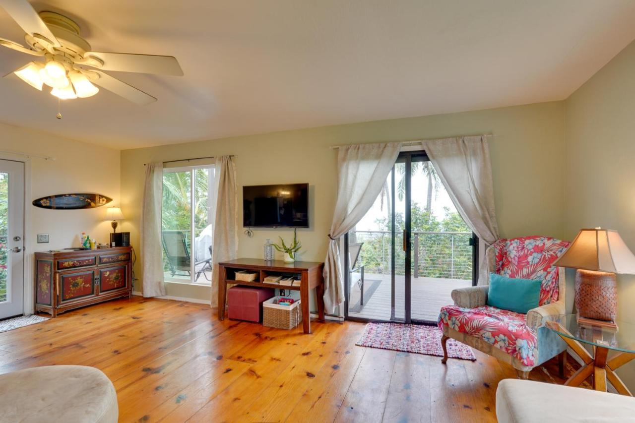 Breezy Kailua-Kona Bungalow With Lanai And Ocean View! エクステリア 写真
