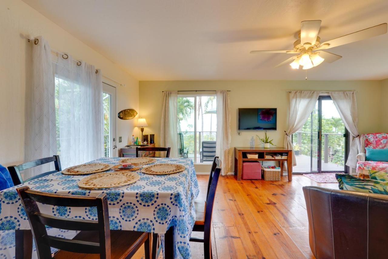Breezy Kailua-Kona Bungalow With Lanai And Ocean View! エクステリア 写真