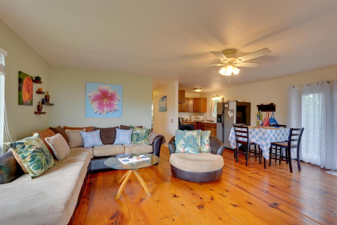 Breezy Kailua-Kona Bungalow With Lanai And Ocean View! エクステリア 写真