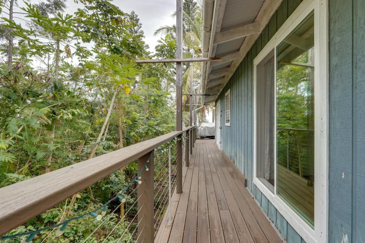 Breezy Kailua-Kona Bungalow With Lanai And Ocean View! エクステリア 写真